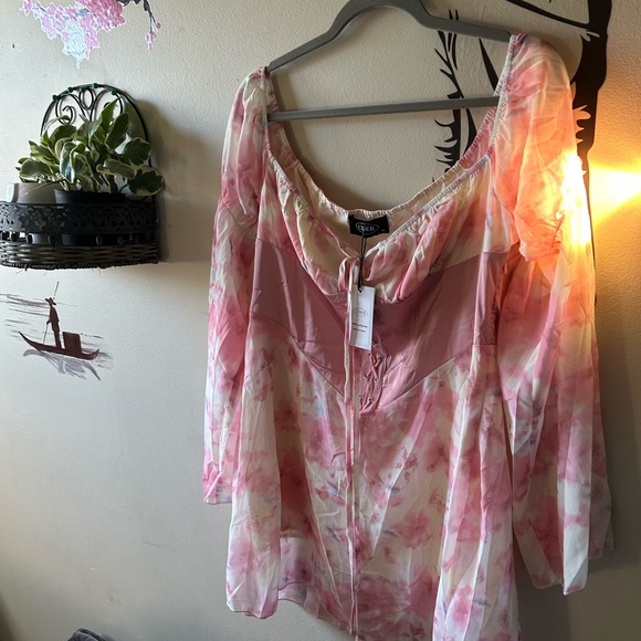 Plus Enchanted Moments Corset Minidress - Picture 3 of 15